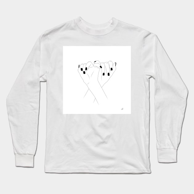 pinky promise Long Sleeve T-Shirt by ellehell